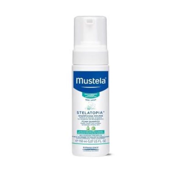 Mustela Stelatopia pjenušavi šampon 150ml